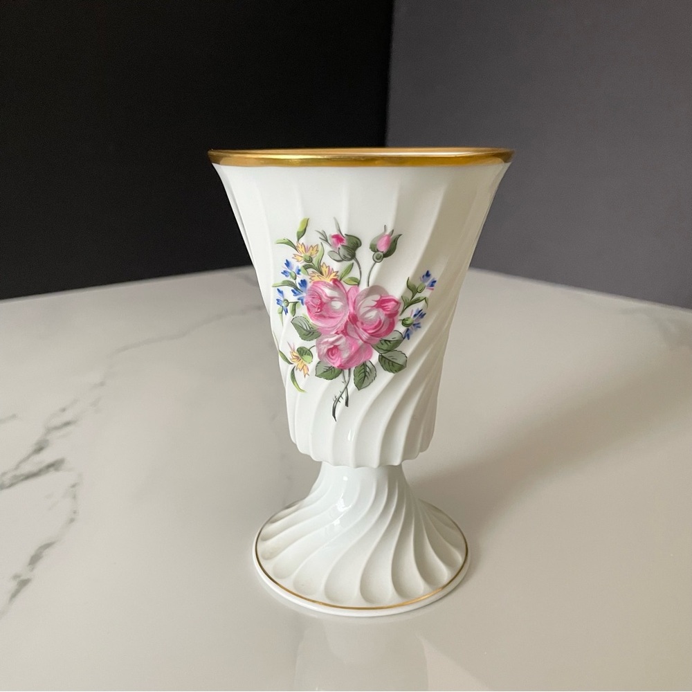 Floral Mazagran Cocktail Cup - Haviland Limoges